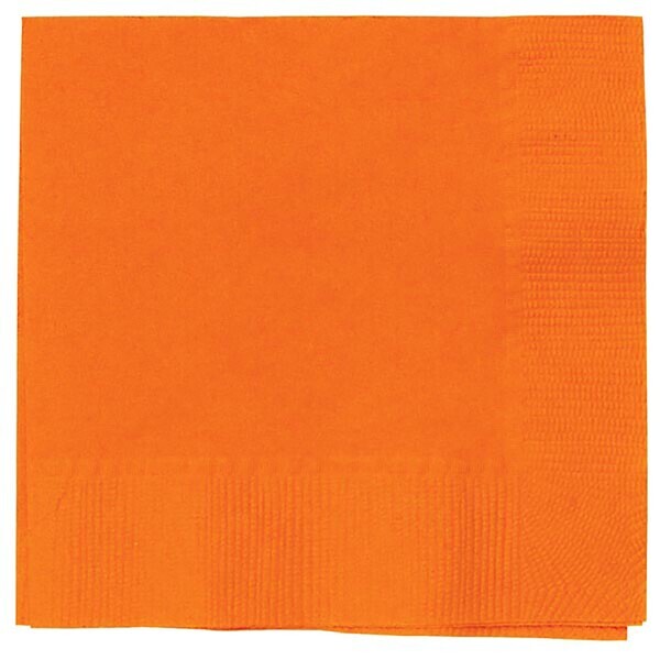Colored Dinner Napkins, 1/4" Fold, 2-Ply