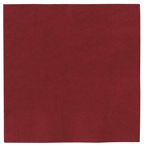 Colored Dinner Napkins, 1/4" Fold, 2-Ply