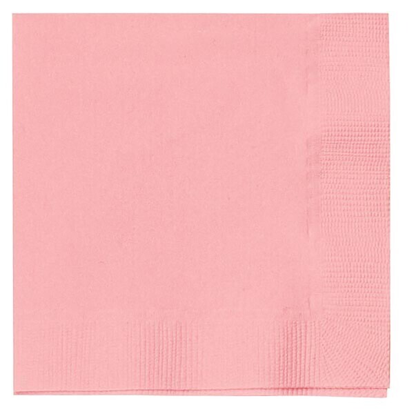 Colored Dinner Napkins, 1/4" Fold, 2-Ply