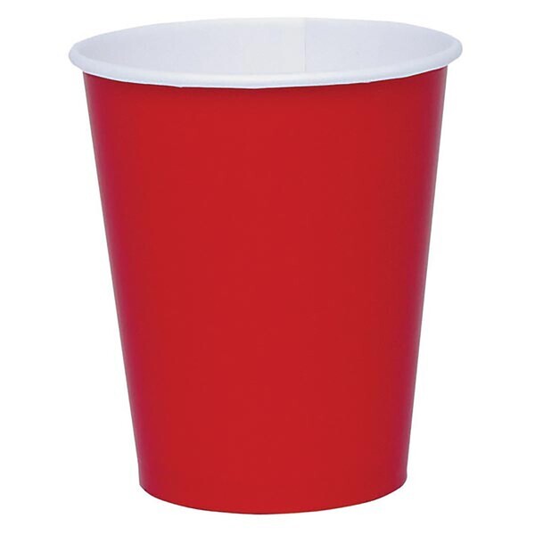 Colored Cold Beverage Paper Cup, 9oz.