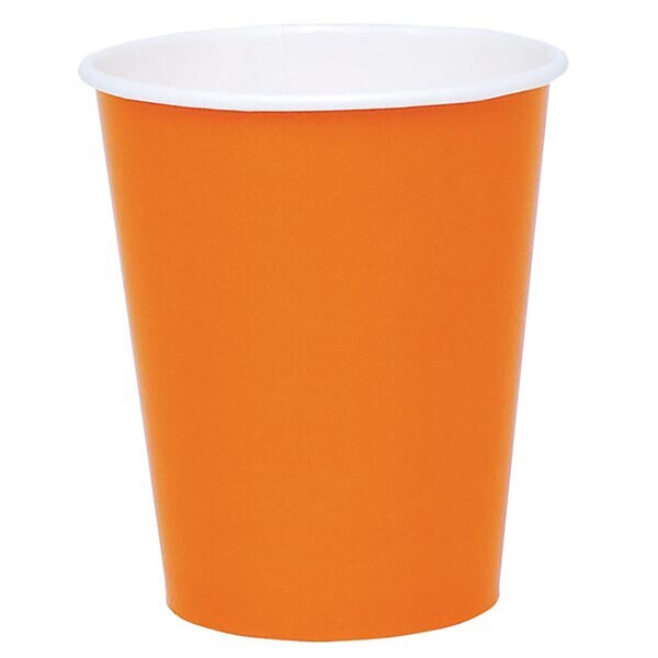 Colored Cold Beverage Paper Cup, 9oz.