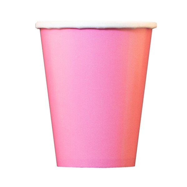 Colored Cold Beverage Paper Cup, 9oz.