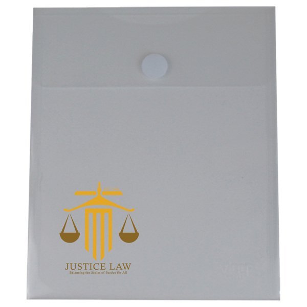 Top Open No Gusset Envelope with Touch Closure