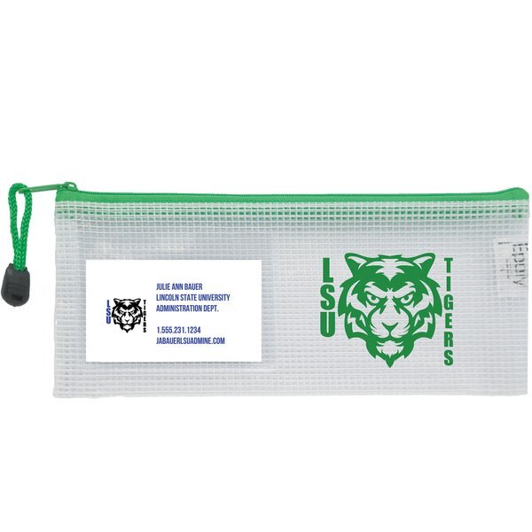 PolyWeave® Case with Business Card Holder, 4" x 10"