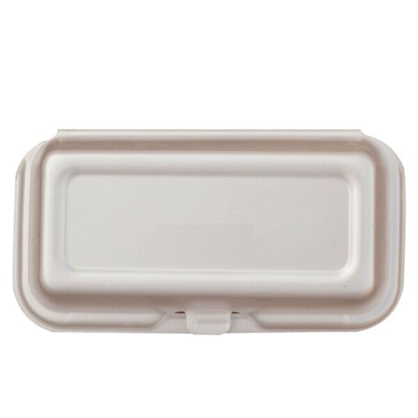Hot Dog Foam Hinged Take Out Container