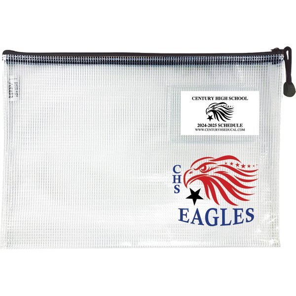 Zip Bag with Business Card Holder