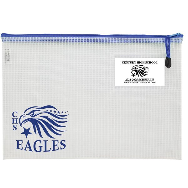 Zip Bag with Business Card Holder