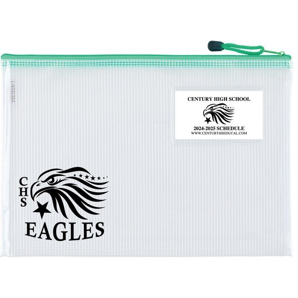 Zip Bag with Business Card Holder