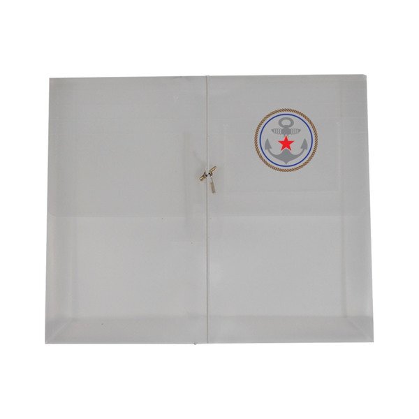 Side Open Envelope with 2” Gusset & Business Card Holder