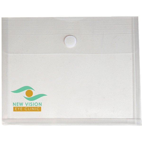 Side Open Envelope with Touch Closure and Gusset