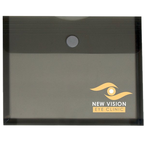 Side Open Envelope with Touch Closure and Gusset