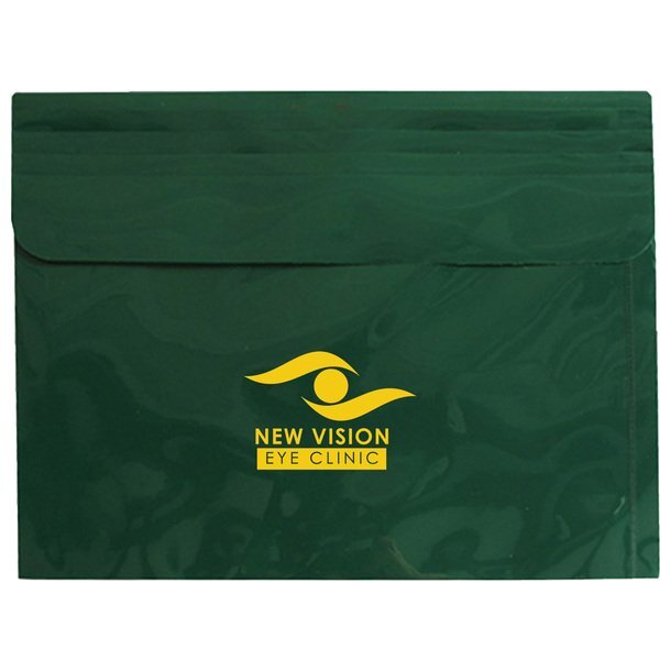 Side Open Envelope with Touch Closure and Gusset