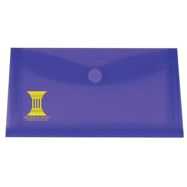 Mini Touch Closure Envelope with Gusset