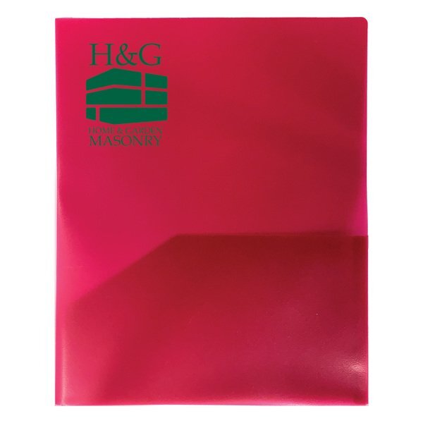 Twin Pocket Folder-Satin Finish