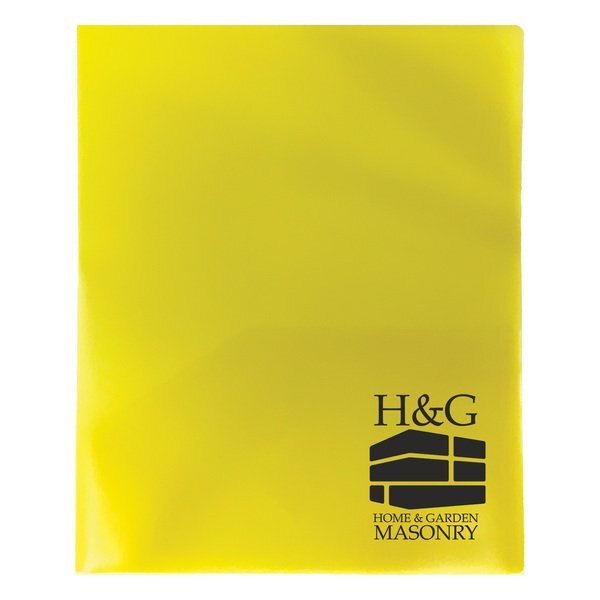 Twin Pocket Folder-Satin Finish