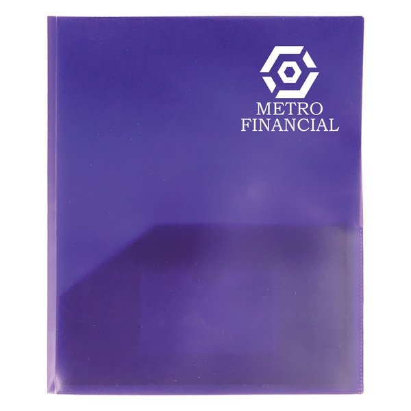 Satin Expandable Twin Pocket Folder
