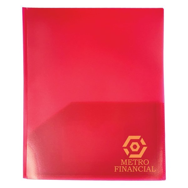 Satin Expandable Twin Pocket Folder