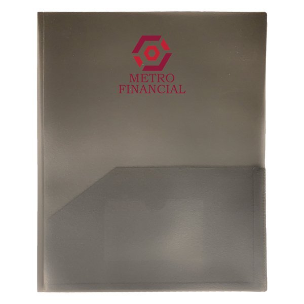 Satin Expandable Twin Pocket Folder