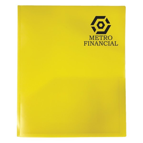 Satin Expandable Twin Pocket Folder