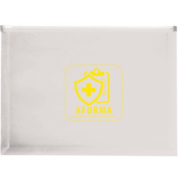 Zip Envelope With Gusset