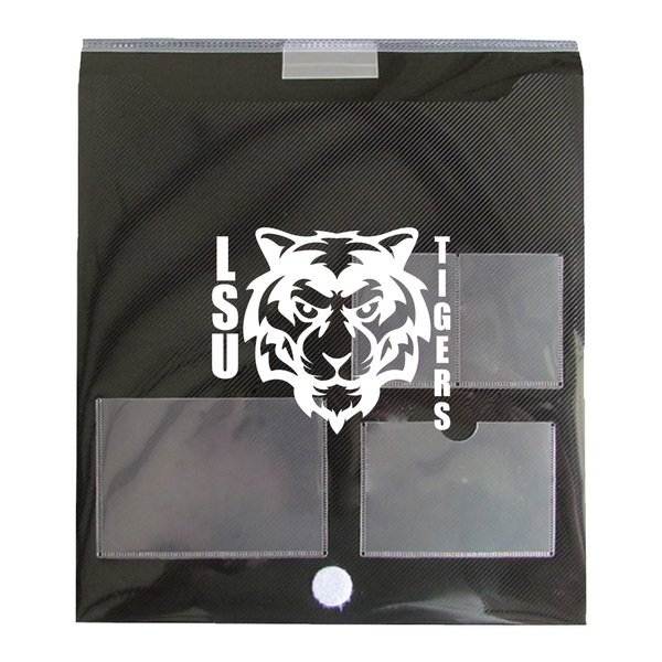 Top Open Registration Case with Business Card, Badge Holder & Ribbon Holder