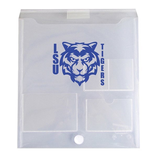 Top Open Registration Case with Business Card, Badge Holder & Ribbon Holder