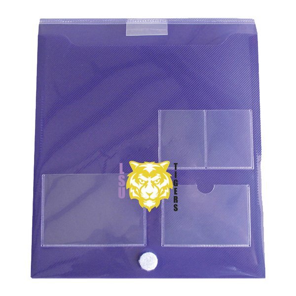 Top Open Registration Case with Business Card, Badge Holder & Ribbon Holder
