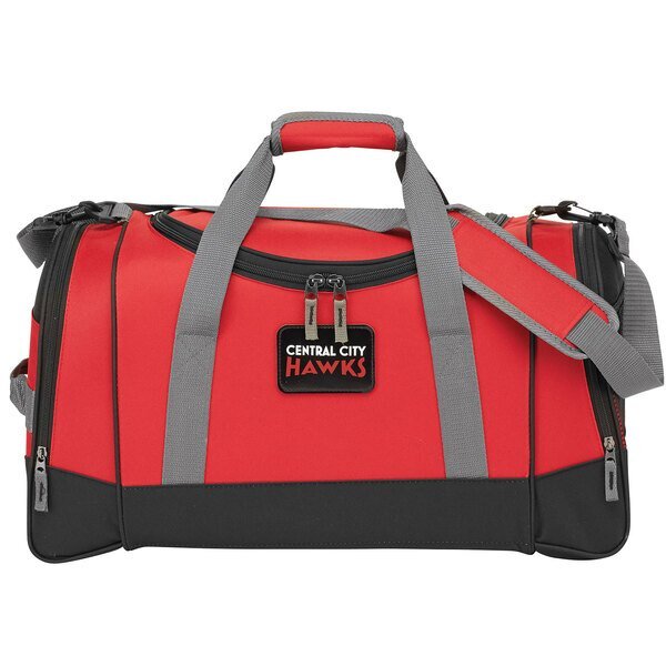 Deluxe 600D Polyester Travel Duffel, 22"