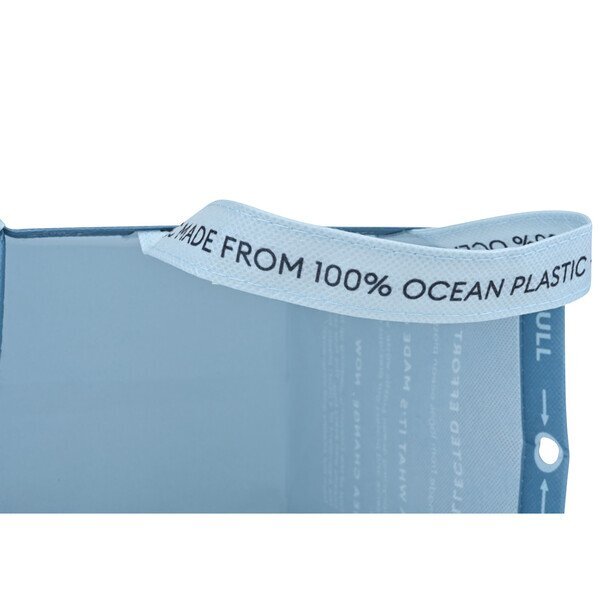 Out of the Ocean® Reusable 100% Ocean Plastic® Lunch Shopper w/ Click 'N Stay®