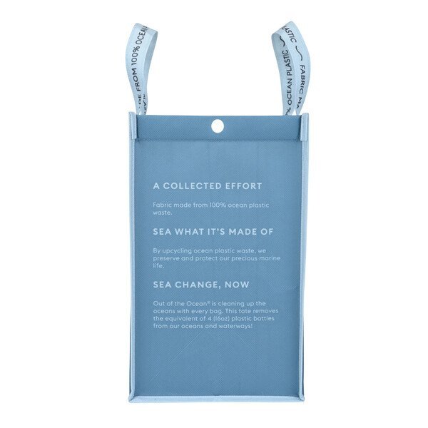 Out of the Ocean® Reusable 100% Ocean Plastic® Lunch Shopper w/ Click 'N Stay®