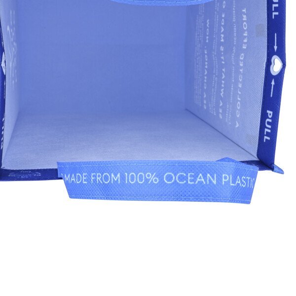 Out of the Ocean® Reusable 100% Ocean Plastic® Lunch Shopper w/ Click 'N Stay®