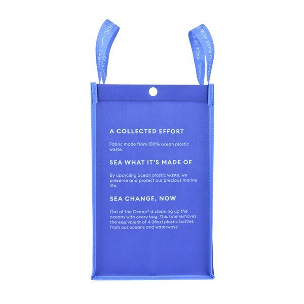 Out of the Ocean® Reusable 100% Ocean Plastic® Lunch Shopper w/ Click 'N Stay®