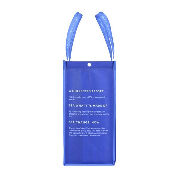 Out of the Ocean® Reusable 100% Ocean Plastic® Large Shopper w/ Click 'N Stay®
