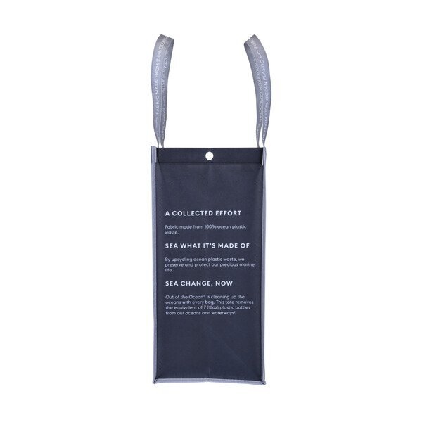 Out of the Ocean® Reusable 100% Ocean Plastic® Large Shopper w/ Click 'N Stay®