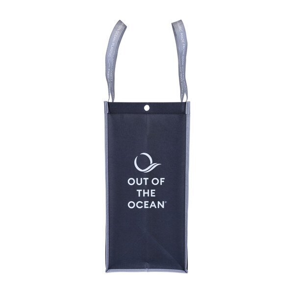 Out of the Ocean® Reusable 100% Ocean Plastic® Large Shopper w/ Click 'N Stay®