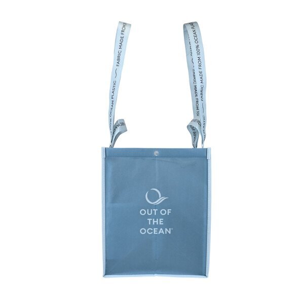 Out of the Ocean® Reusable 100% Ocean Plastic® XL Shopper w/ Click 'N Stay®