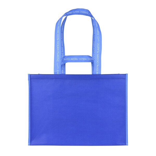 Out of the Ocean® Reusable 100% Ocean Plastic® XL Shopper w/ Click 'N Stay®
