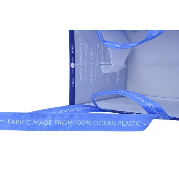 Out of the Ocean® Reusable 100% Ocean Plastic® XL Shopper w/ Click 'N Stay®