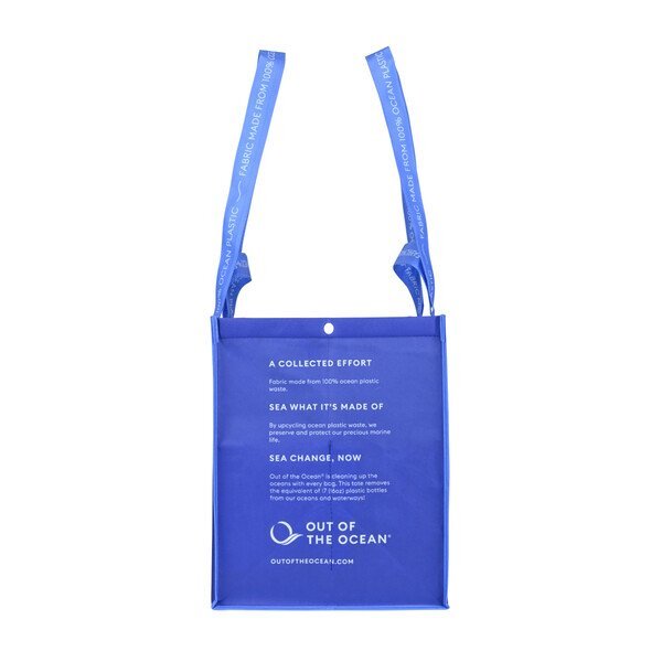 Out of the Ocean® Reusable 100% Ocean Plastic® XL Shopper w/ Click 'N Stay®