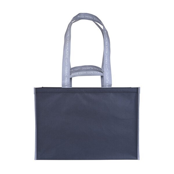 Out of the Ocean® Reusable 100% Ocean Plastic® XL Shopper w/ Click 'N Stay®