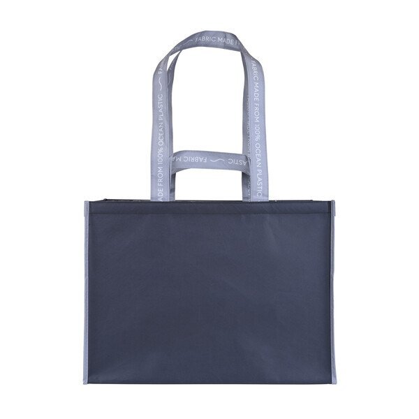 Out of the Ocean® Reusable 100% Ocean Plastic® XL Shopper w/ Click 'N Stay®