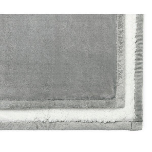 Minkie Sherpa Baby Blanket, 36" x 24"