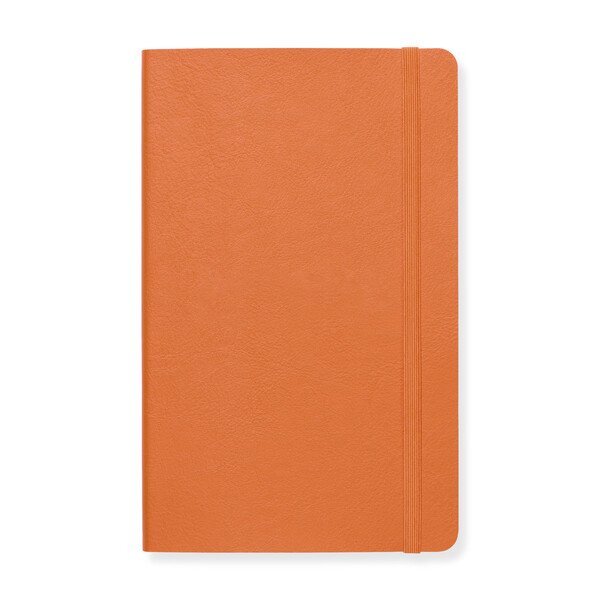 Moleskine® Precious & Ethical Vegan Soft Cover Ruled Large Notebook, 5-1/4" x 8-1/4"