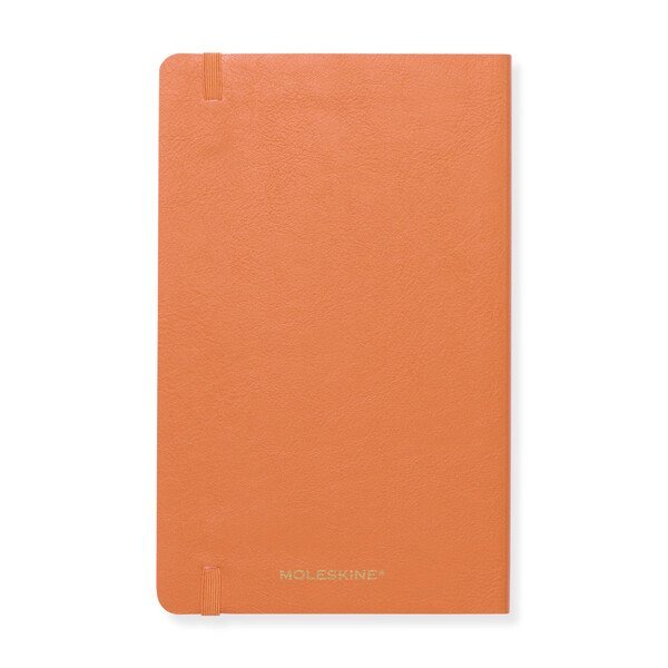 Moleskine® Precious & Ethical Vegan Soft Cover Ruled Large Notebook, 5-1/4" x 8-1/4"
