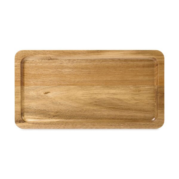 La Cuisine Acacia Wood Two Tier Serving Tray