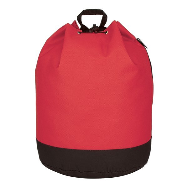 Drawstring Padded Strap Polyester Backpack