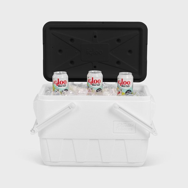 Igloo® 25QT Retro 36 Can Picnic Basket Cooler
