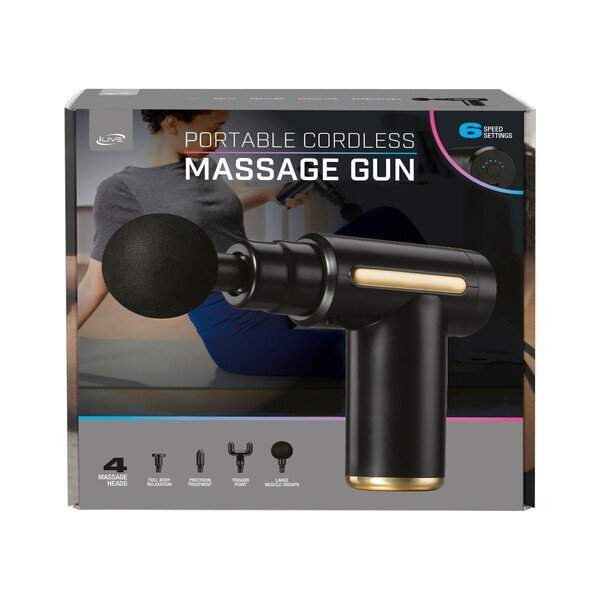 iLive™ Portable Cordless Massage Gun
