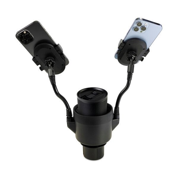 iLive™ Cup Holder w/ Dual Mobile Phone Mount