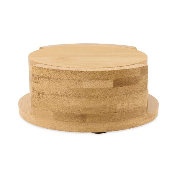 Bamboo Coaster Set